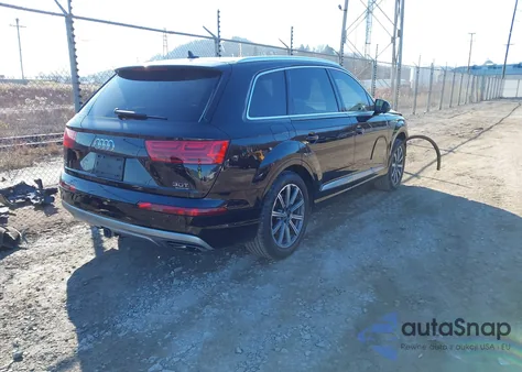 2017 Audi Q7 3.0T Premium from USA, damaged, VIN WA1LAAF77HD003500